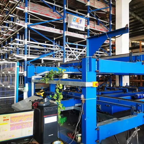 Intelligent Automated Warehouse leverages automation and AI for efficient storage management, maximizing space utilization and logistics performance, ideal for smart factories.