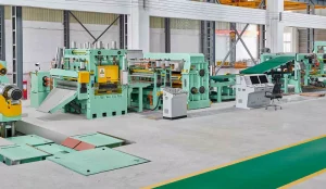 Metal Coil High-Speed Cutting Line features servo-driven precision blades for fast, burr-free slitting and shearing, ensuring high efficiency and minimal waste. Ideal for mass production of stainless steel, aluminum, and other metal coils.