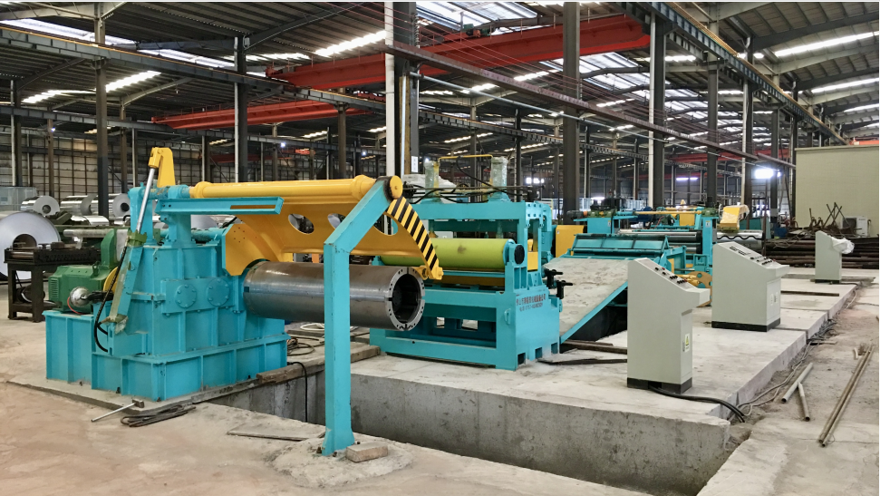 Precisely cuts metal coils into narrow strips for automotive, electronics and precision manufacturing applications.