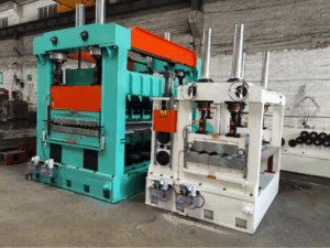 Leveling machines flatten and straighten metal coils/sheets for precision manufacturing.