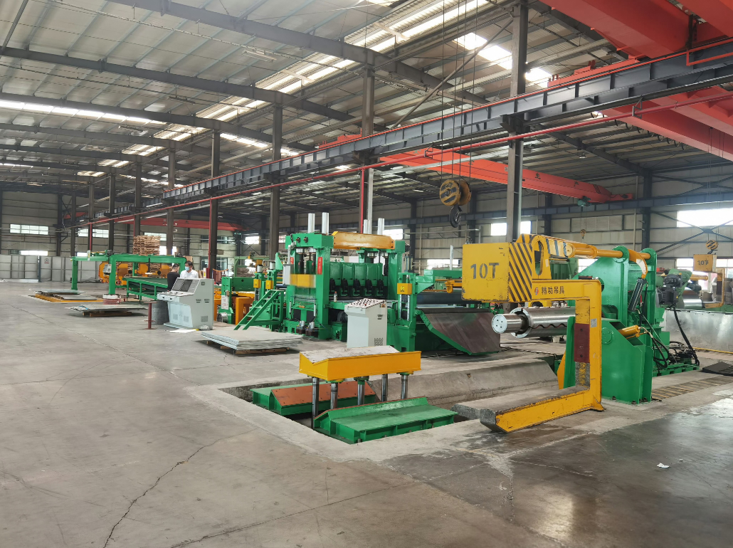 Leveling machines flatten and straighten metal coils/sheets for precision manufacturing.