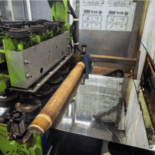 8K mirror finish: ultra-shiny, easy to clean, high reflectivity, elevates luxury.