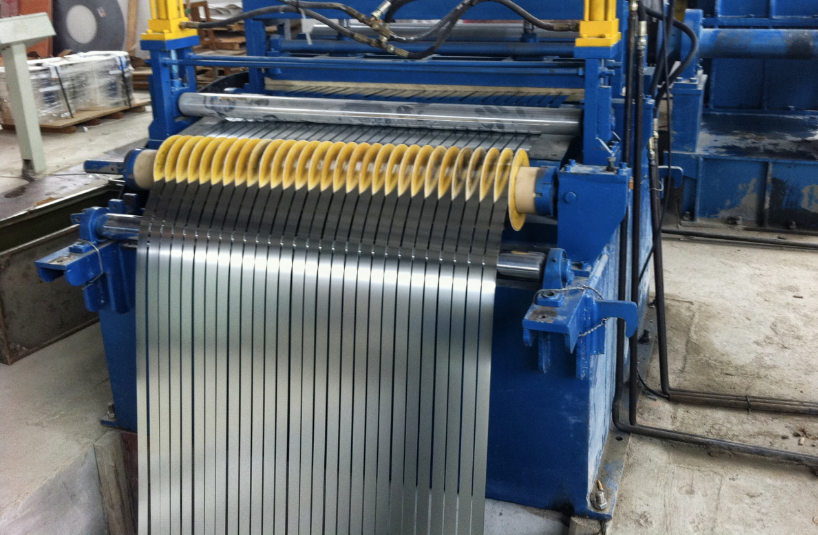 Precision slitting machines cut metal coils into narrow strips accurately.