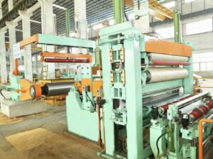 Shearing machines cut metal sheets, used in sheet metal fabrication