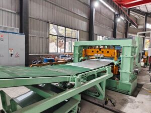 A shearing machine is a machine tool used to cut metal plates. Its primary function is to efficiently and accurately shear materials like steel or aluminum plates into required sizes and shapes using immense shear force, providing high-quality blanks for further manufacturing. It is vital in construction, automotive, and metalworking industries.