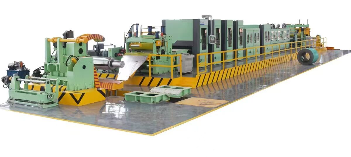 Equipment for satin finishing of metal coils/sheets creates brushed, snowflake, and matte effects, improving appearance and slip resistance.